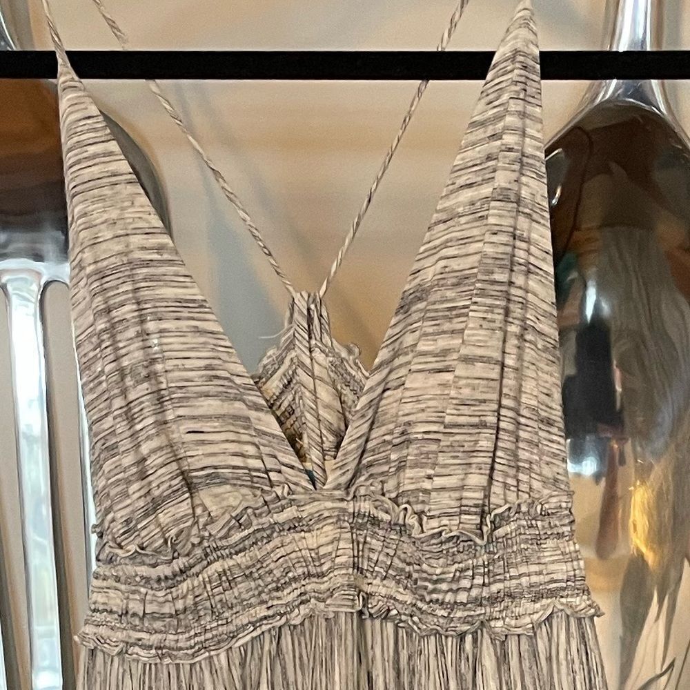 Free People Beach Romperin Heatheredgrey